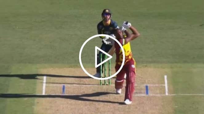 [Watch] Andre Russell Muscles Adam Zampa For A Huge Six In AUS vs WI T20I